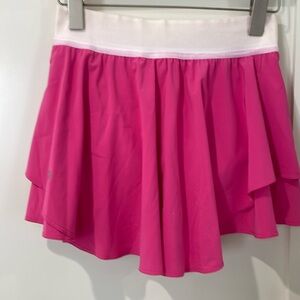 Lululemon Sonic Pink Tennis Skirt